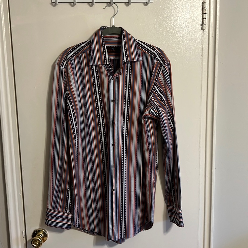 Etro woven Pattern Dress Shirt